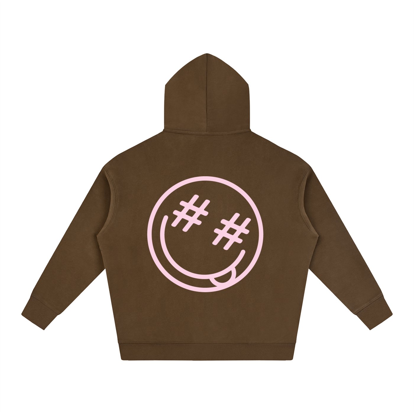 Freshly Baked - Coffee - Oversize Fleeced Hoodie