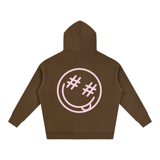 Freshly Baked - Coffee - Oversize Fleeced Hoodie