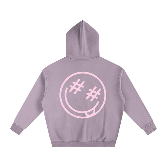 Freshly Baked - Dark purple - Oversize Fleeced Hoodie